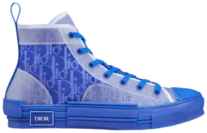 Кроссовки Dior B23 High 'Dior Oblique - Blue', синий