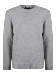 Джемпер с круглым вырезом Dondup, серый