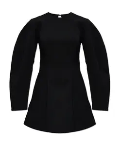 Платье с пышными рукавами Rotate Birger Christensen, черный