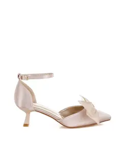 Женские сандалии Cadell с бантом из сатина Rag & Co, загар/бежевый