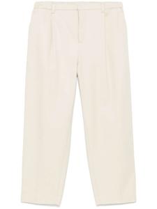 Твиловые брюки Brunello Cucinelli, белый