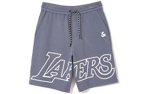 JACK JONES· JACK & JONES X NBA Совместная коллекция повседневные шорты Unisex JACK&JONES, темно серый