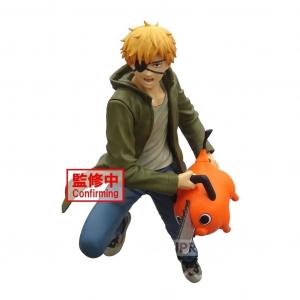 Человек с бензопилой - denji & pochita - фигурка вибрирующих звезд 14см Inna marka