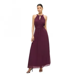 Платье Vila Milina sleeveless long, фиолетовый