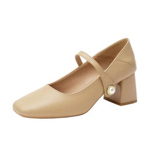 TATAYA Женские туфли Мэри Джейн абрикосовые, цвет Apricot