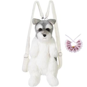 Плюшевая игрушка щенок реалистичная, животное, плюшевая кукла, высота 50см J&TOO