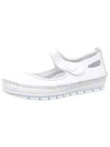 Gemini Белые балетки с ремешками