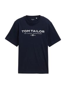 Рубашка TOM TAILOR, темно-синий