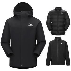 Ветровка для всех погодных условий унисекс Camel, цвет Phantom Black/Pale Green