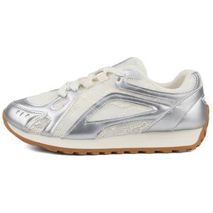 Легкие, дышащие и нескользящие низкие повседневные туфли для женщин N6N8, Silver