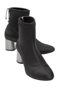 Ботинки Landes Scuba на блочном каблуке (женские) Prologue Shoes, Black faux leather