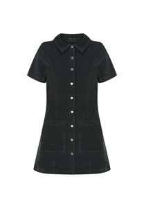 Мини платье FRESHLIONS Delilah, Dark green