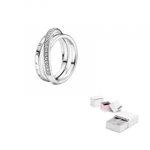 Pandora Серебряное кольцо 925 пробы для женщин Silver