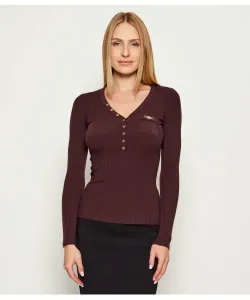 Свитер Slim fit Elisabetta Franchi, красный