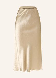 Атласная юбка alessio Mm, бежевый