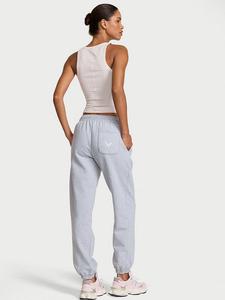 Спортивные брюки-джоггеры из флиса Off-Duty Angel Essentials, medium heather grey