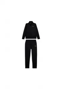 Спортивный костюм стандартного кроя с высоким воротником и деталями из страз. Freddy, Black