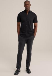 Рубашка WE Fashion, черный