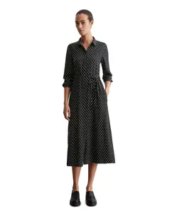 Обычная блузка в горошек Marc  O'Polo, черный