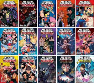 My Hero Academia Vigilantes (Volumes 1-15) Complete Series Manga Set, by Kohei Horikoshi (15 Books) (VIZ Media LLC)