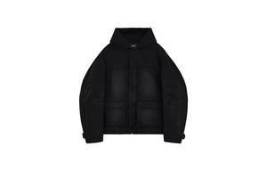 WE11DONE Джинсовая куртка унисекс черная, Black