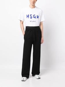 MSGM футболка с логотипом, белый