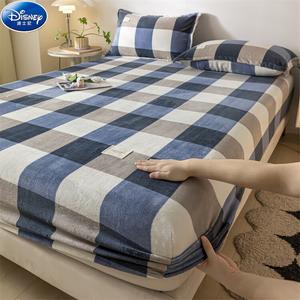 Disney Простыня 100х200 см из молочного вельвета, комплект из 2 предметов, цвет Blue Square