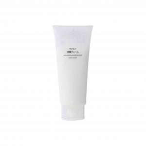 MUJI Мягкий пенящийся очищающий крем с увлажнением и питанием 200 г