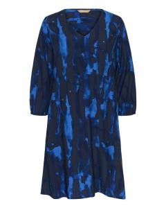 Мини платье CULTURE Ashley Chaina, Light blue/Dark blue