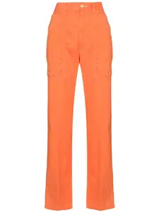 Твиловые брюки прямого кроя Polo Ralph Lauren, оранжевый