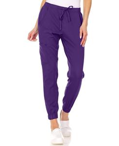 Брюки-джоггеры Leah Plus Size с пятью карманами, эластичные, желтые, размер 3XL Medichic, Grape