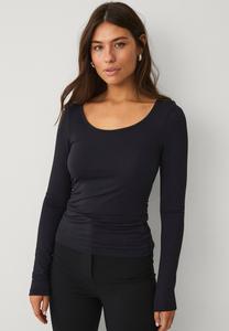 Топ Ellos Collection SOFT MIT RUNDHALSAUSSCHNITT, Schwarz/Black