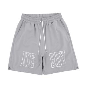 SS24 повседневные шорты Unisex Gray Nerdy, серый