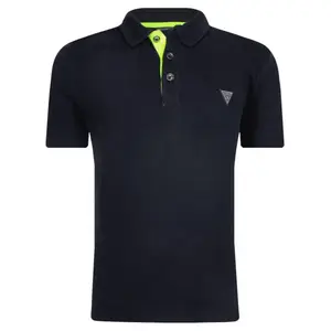 Рубашка поло стандартного кроя Guess, синий