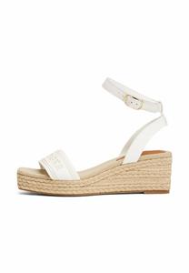 Босоножки на танкетке Espadrilles Tommy Hilfiger, белый