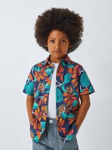 Детская футболка с принтом киви John Lewis, Multi