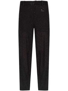 Брюки прямого кроя IRO Morine, черный