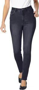 Woman Within Plus Size Slim-Leg Stretch Comfort Denim Five-Pocket Jeans