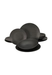 Сервиз Creatable Schiefer, 12 штук, черный