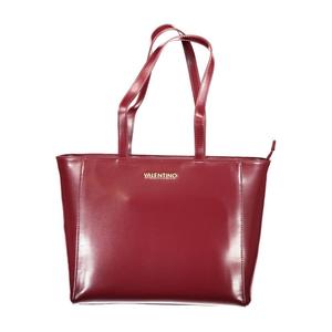 Красная полиэтиленовая женская сумка Valentino Bags