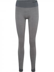Тайтсы Hummel Hmlmt Yoga Damen, цвет quiet shade/sharkskin melange