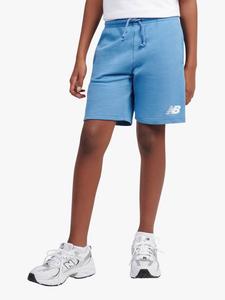 Детские хлопковые шорты с кулиской New Balance, Blue Laguna