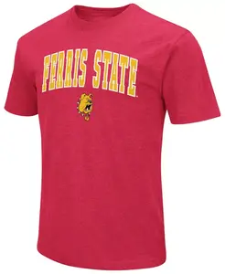 Мужская красная футболка Colosseum Ferris State Bulldogs