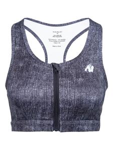 Спортивный бюстгальтер-бралетт Gorilla Wear Camilla, Mottled Blue