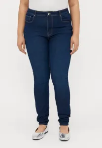 Джинсы carcruz, узкий крой Only Carmakoma, Dark Blue Denim