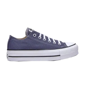 Кроссовки Converse Wmns Chuck Taylor All Star Lift Low 'Purple White', фиолетовый