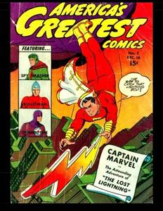 America's Greatest Comics #5: Captain Marvel - Spy Smasher - Bulletman - Commando Yank!