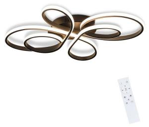 Светодиодный потолочный светильник Nettlife Alaric, черный