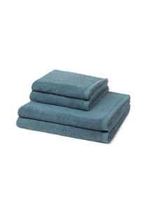 Набор полотенец Ross Vita, 4 штуки, 100x50/140x70 см, морской