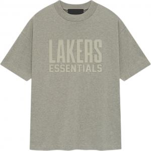 Футболка nba lakers x essentials Fear Of God Essentials, серый